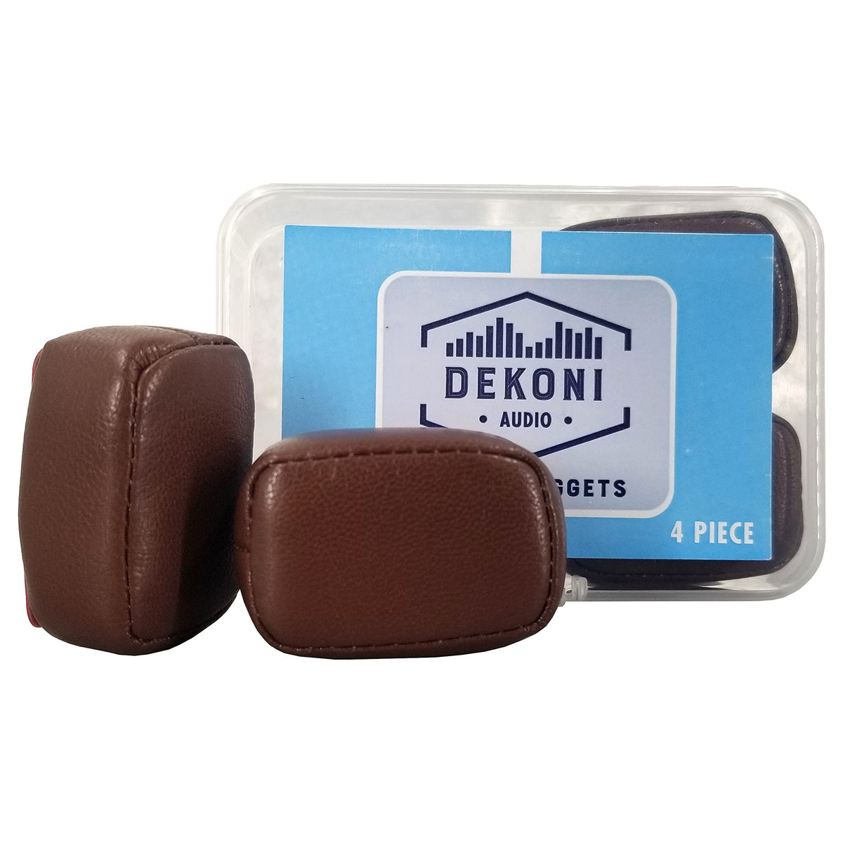 Dekoni Audio Nuggets closeup of headband cushions highlighting plush memory foam for lasting comfort.