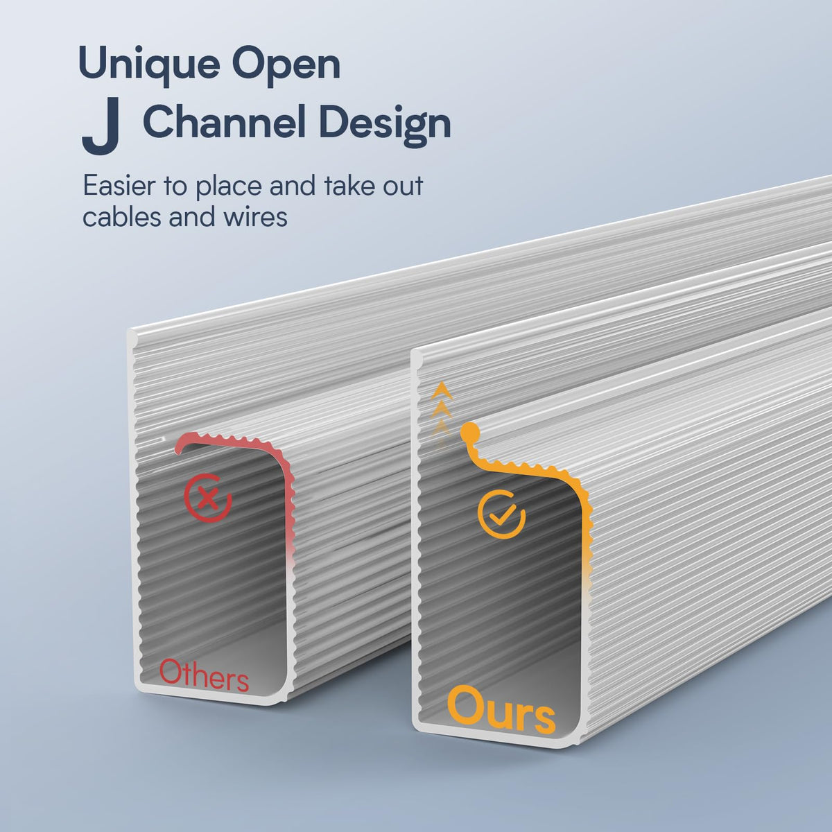 Delamu adhesive backing being peeled demonstrating tool-free install benefit