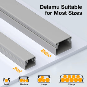 Delamu connector joint closeup ensures secure end-to-end fit