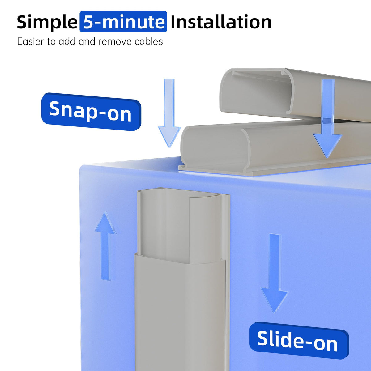 Delamu adhesive tape demonstrates quick, tool-free wall mounting