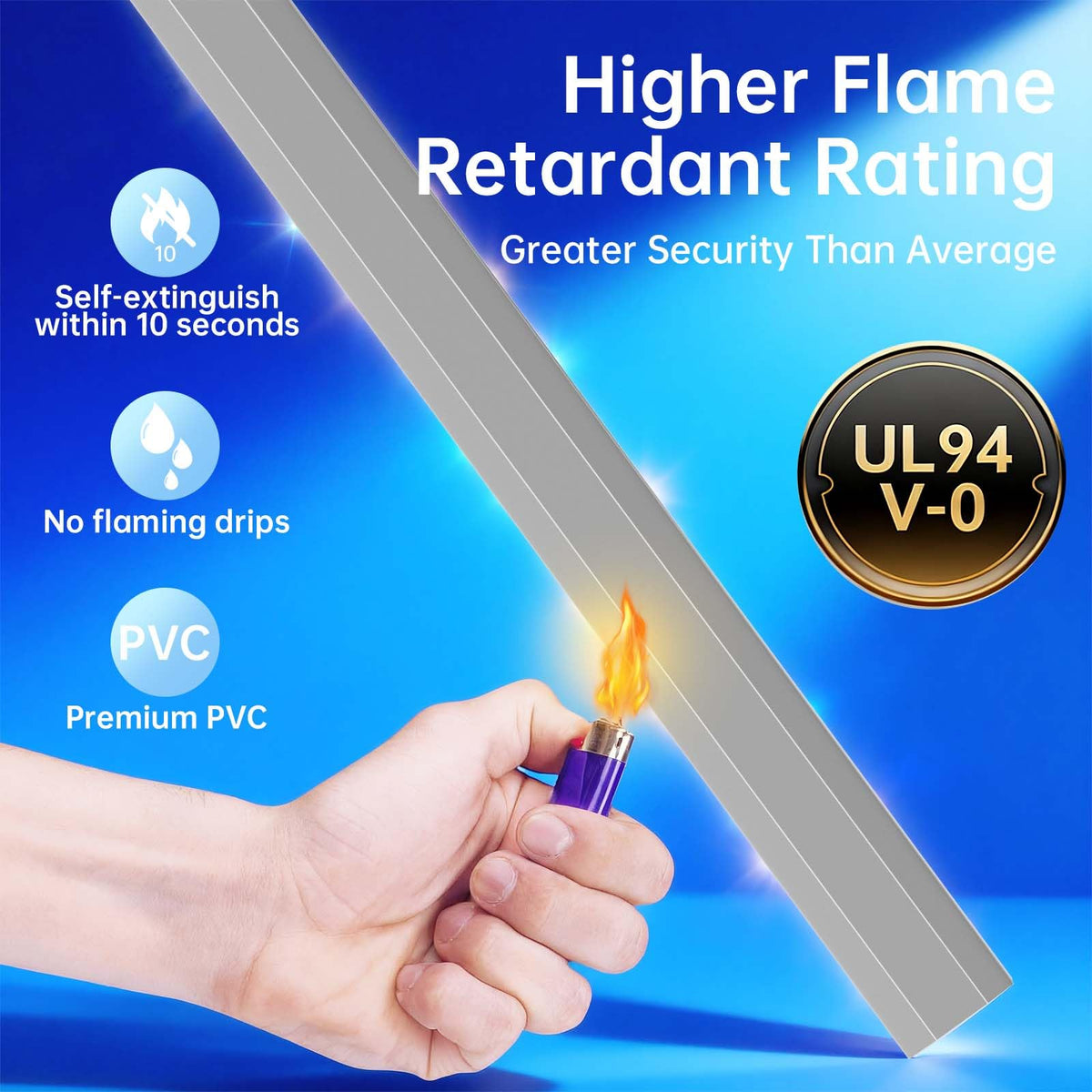 Delamu attach & snap system makes installation quick and tool-free.