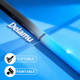 Delamu cuttable PVC cord hider fits any length