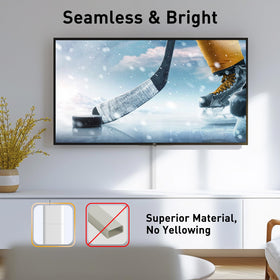 Delamu cord hider snap structure enables quick and easy installation.