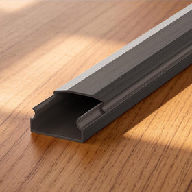 Delamu cuttable PVC cord hider lets you tailor length to space.