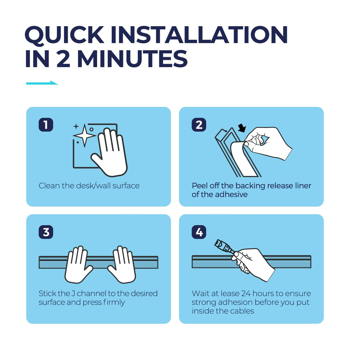 Delamu easy removal leaves no residue after repositioning.