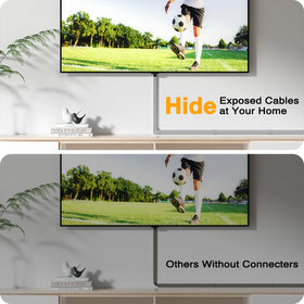 Delamu open channel with multiple cables organized and protected