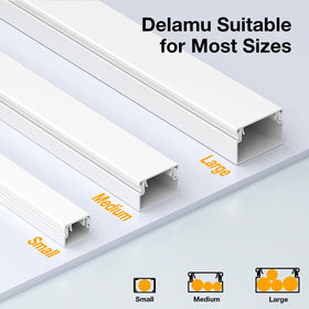 Delamu joined sections showing seamless long run benefit
