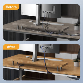 Delamu PVC flame-retardant cable organizer for safer spaces.