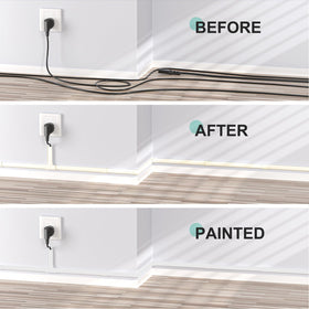 Screws and wall anchors included with Delamu kit for secure mounting