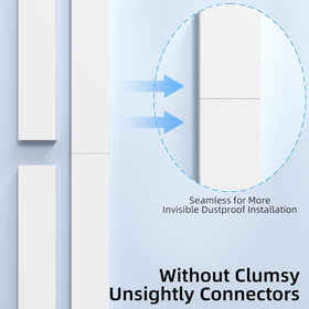 Delamu self-adhesive cord cover installs without drilling, simplifying quick cable management.