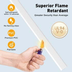 Delamu safety-focused cord cover protects kids and pets from cords.