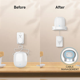 Delidigi Nest WiFi Pro 6E wall installation enables flexible positioning