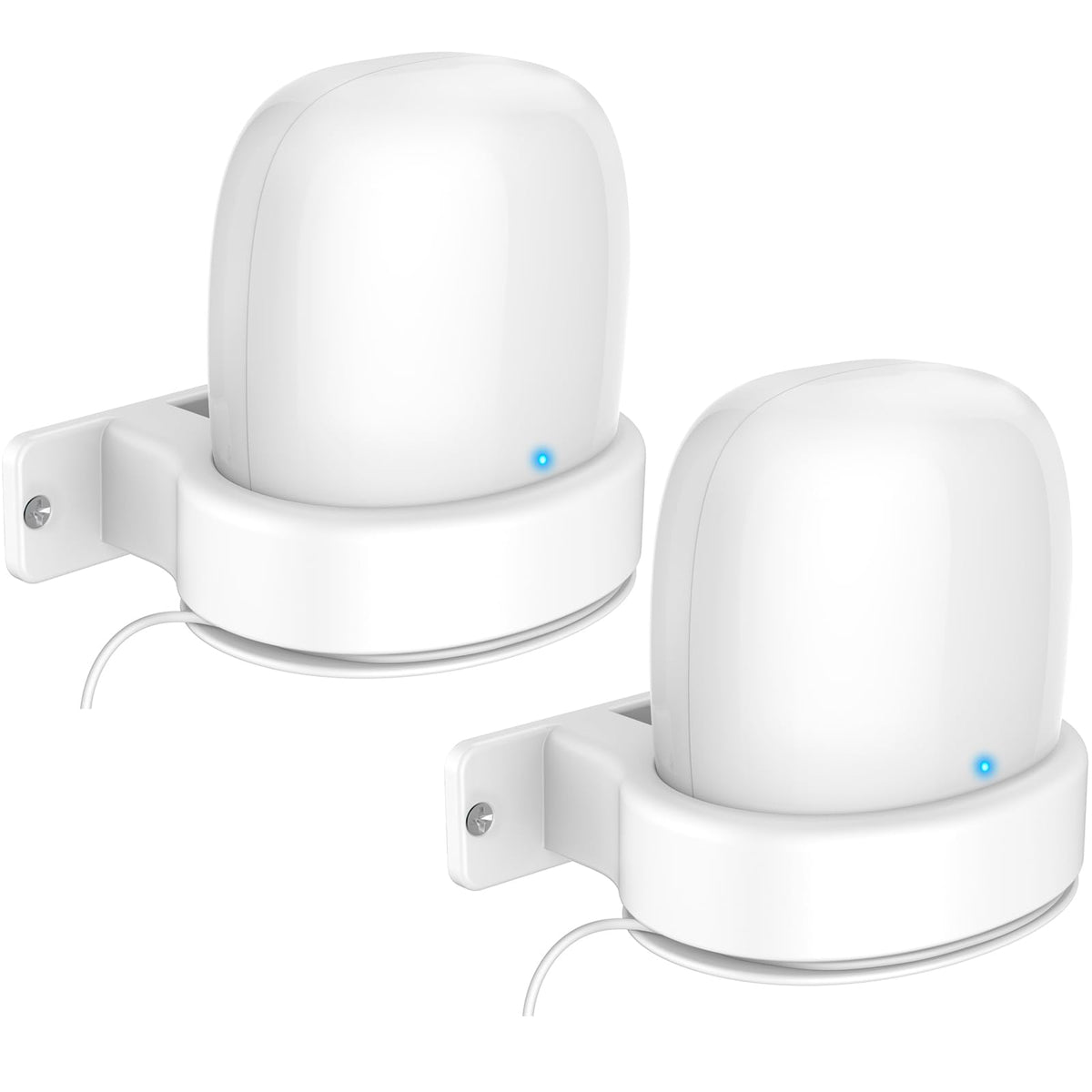 Delidigi Nest WiFi Pro 6E wall mount bracket keeps the router off surfaces and tidy