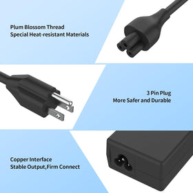 Delight Tordor 45W AC charger Dell-compatible with Inspiron, Latitude, and XPS models.
