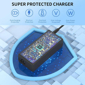 Delight Tordor 45W AC charger port dust cover keeps connections clean and ready.