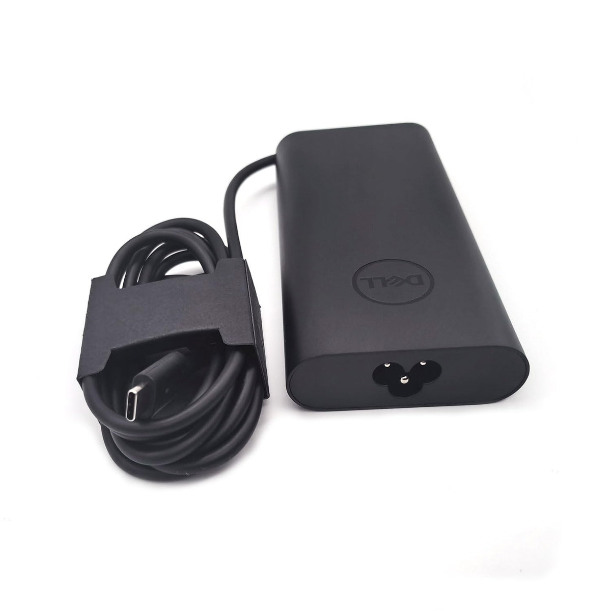 Dell 130W USB-C adapter brand logo visible for brand recognition.