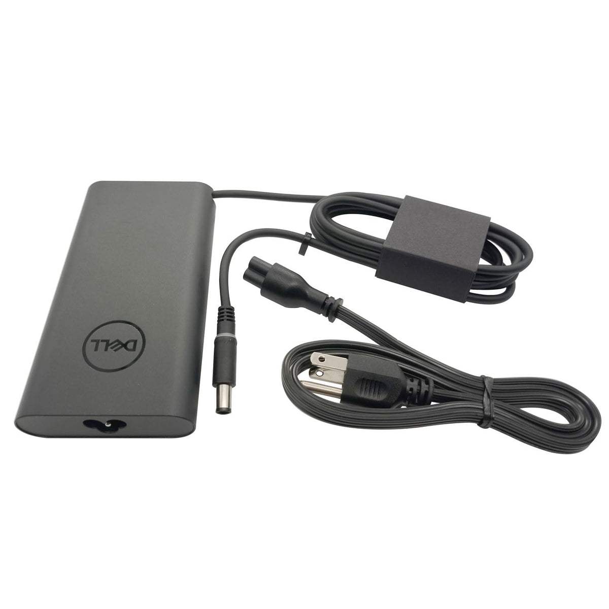Dell 240W adapter front view showing stable power delivery