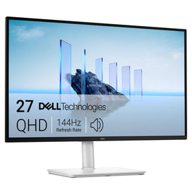 Dell 27 Plus S2725DSM front view with crisp QHD detail for work and media.