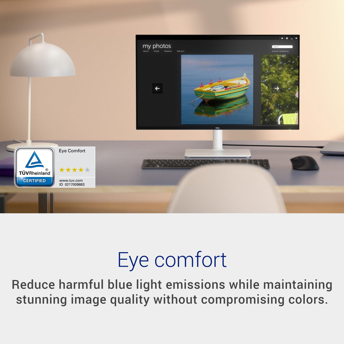 Dell 27 Plus S2725DSM HDMI and DisplayPort inputs for flexible setup.