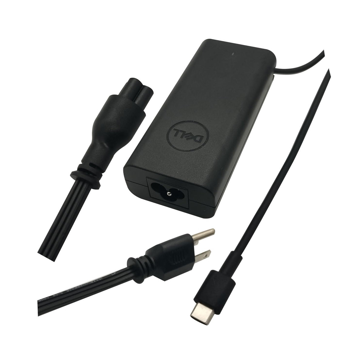 Dell USB-C tip in use with compatible notebook for fast charging