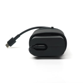 Dell 65W charger in-use with Latitude 5400 series for reliable power.