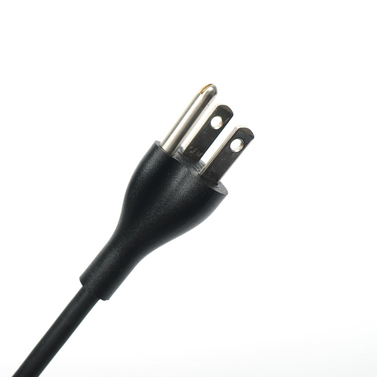 Dell USB-C charger with 3ft cord coiled for easy reach