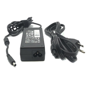 Dell 90W adapter rubber strap keeps cables neatly organized for workspace