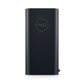 Dell adapter placed in a bag illustrating portability for commuters and travelers