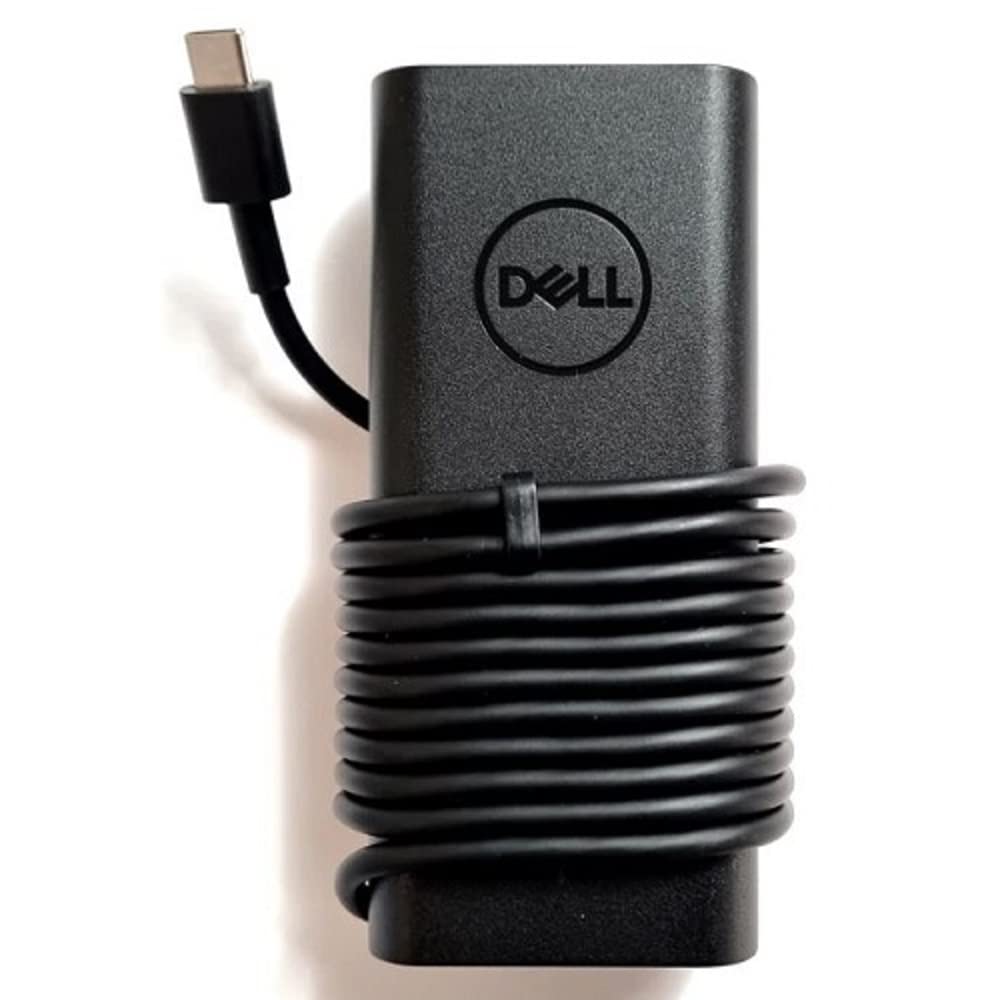Dell AC Adapter XPS 13 9305 product shot showing 65W power delivery for quick charging