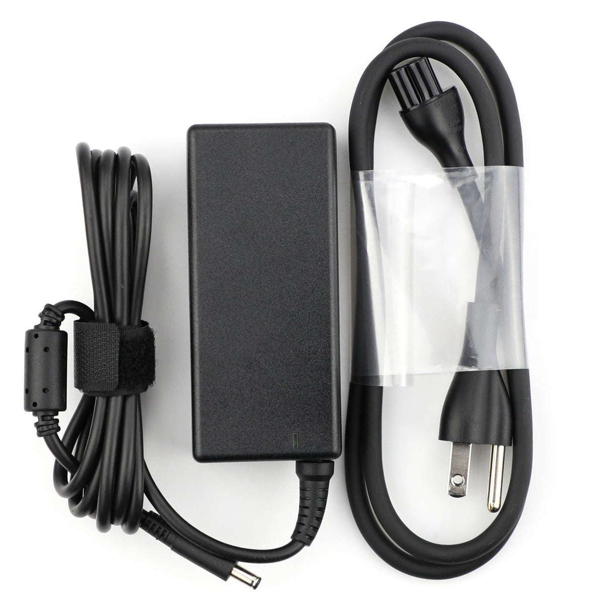 Dell 65W adapter packaging opened for quick unboxing