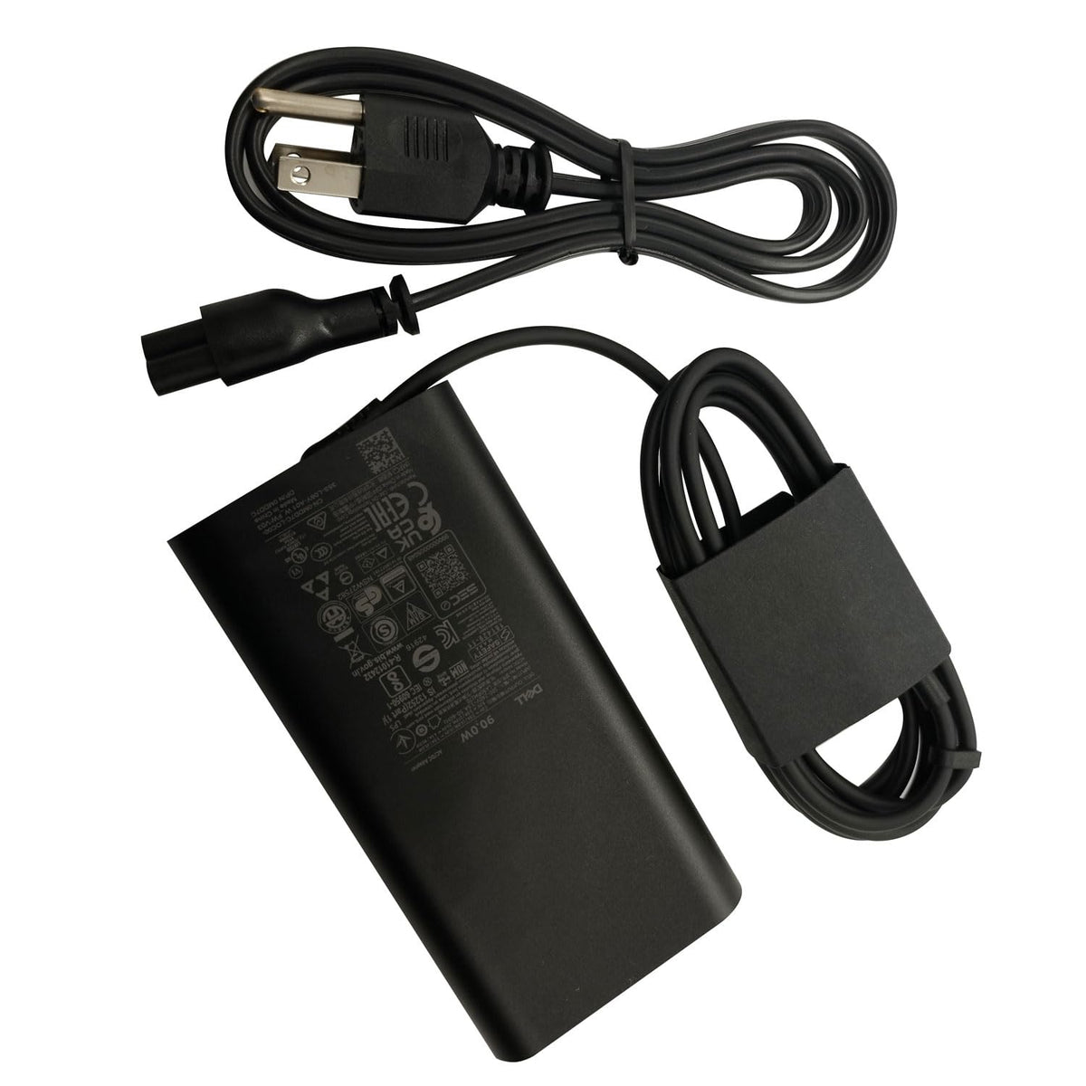 Dell USB‑C connector closeup highlighting secure fit and fast charging