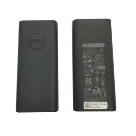 Dell charger 65W USB-C compatibility label shows Dell DP/N support