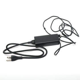 Dell charging cord detail highlights robust 3ft length for flexible placement.