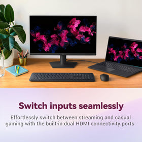 Dell compact design fits small desks and home offices