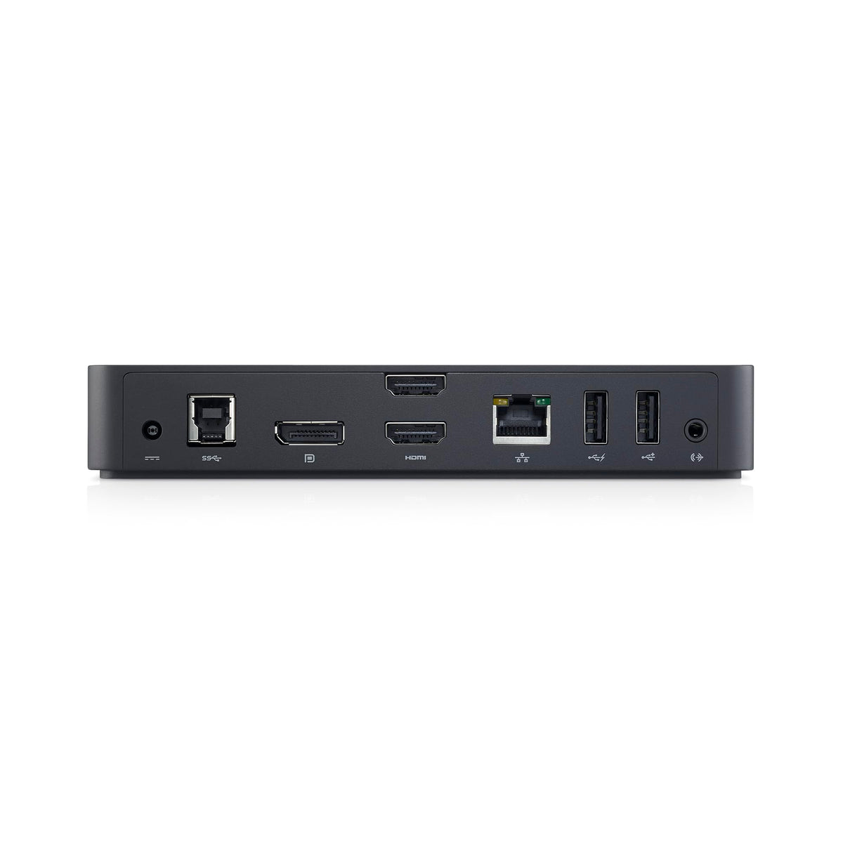 Dell D3100 display-output ports show DisplayPort and HDMI options