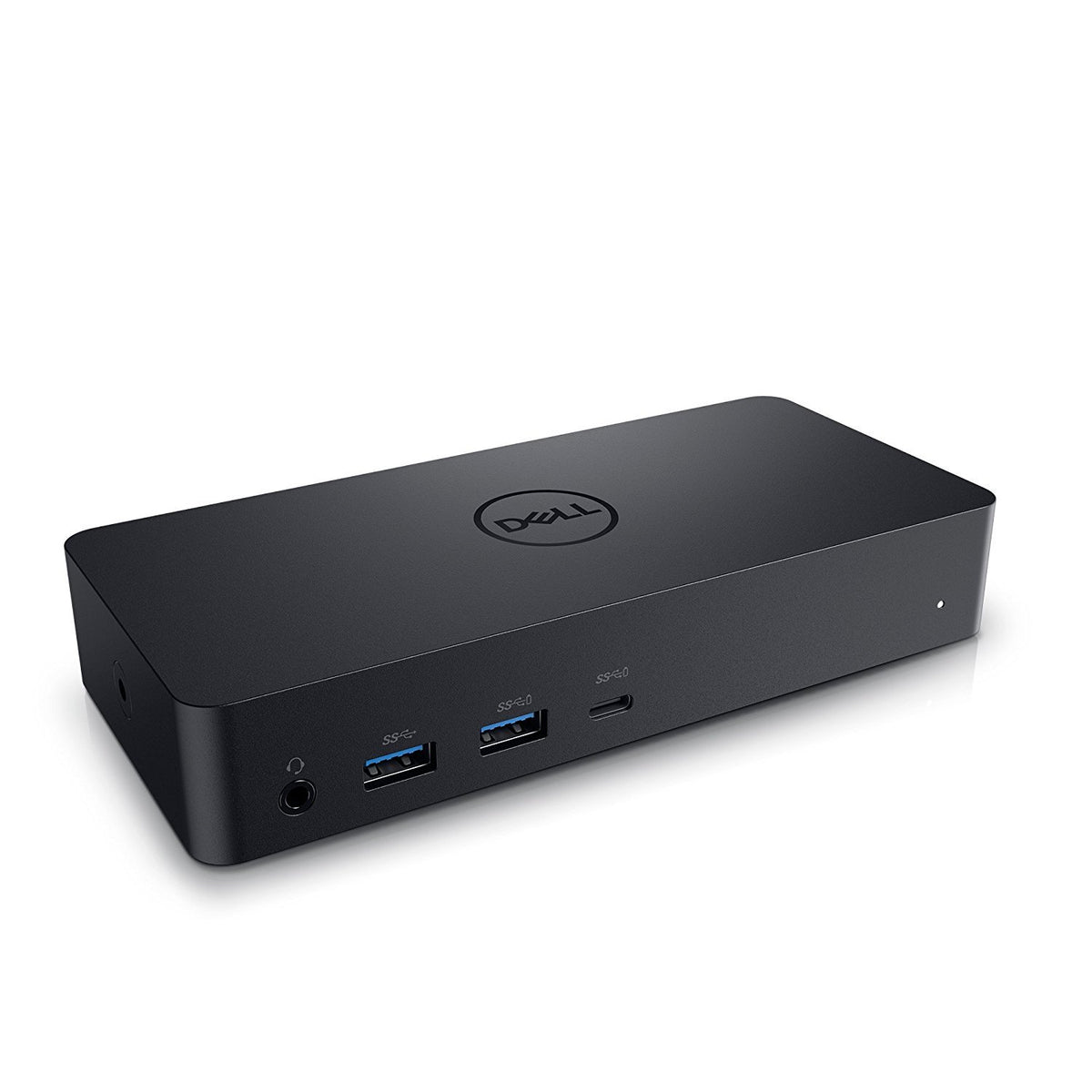 Dell D6000 in use on desk demonstrating easy single-cable setup