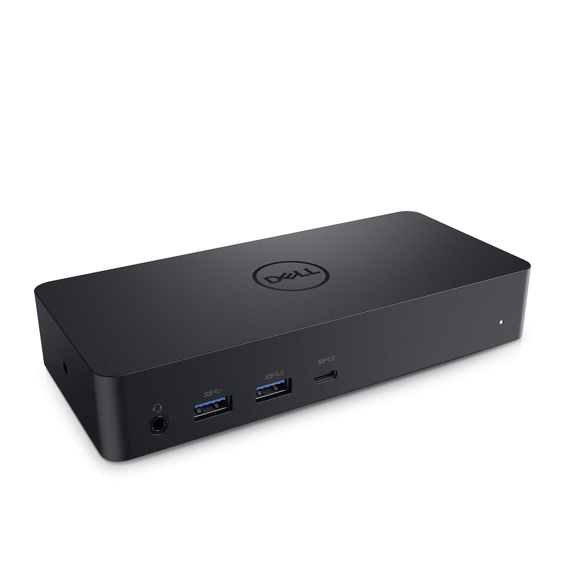 Dell D6000 USB-C port and ports ready to power a laptop and peripherals.