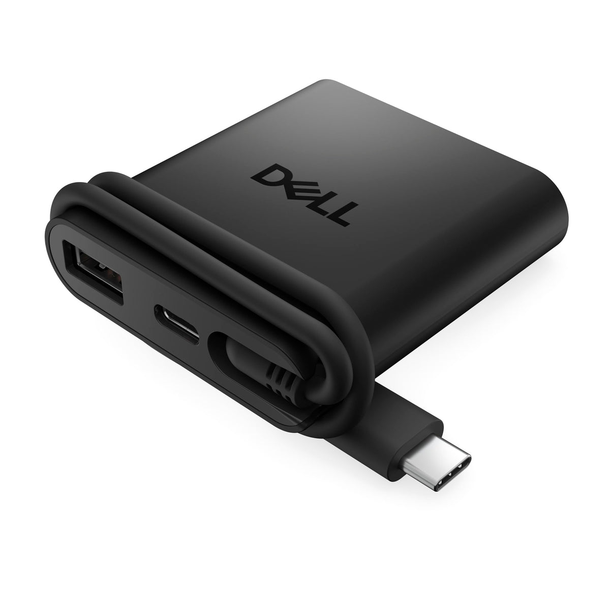 Dell DA225 cable and HDMI closeup highlighting 4K@60Hz display support