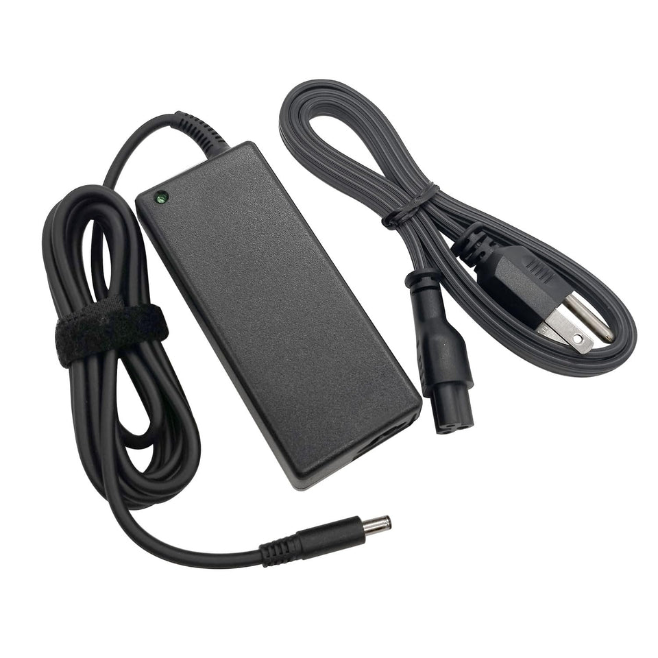 Dell DA65NM191 65W charger with 4.5mm tip powers compatible Inspiron laptops.