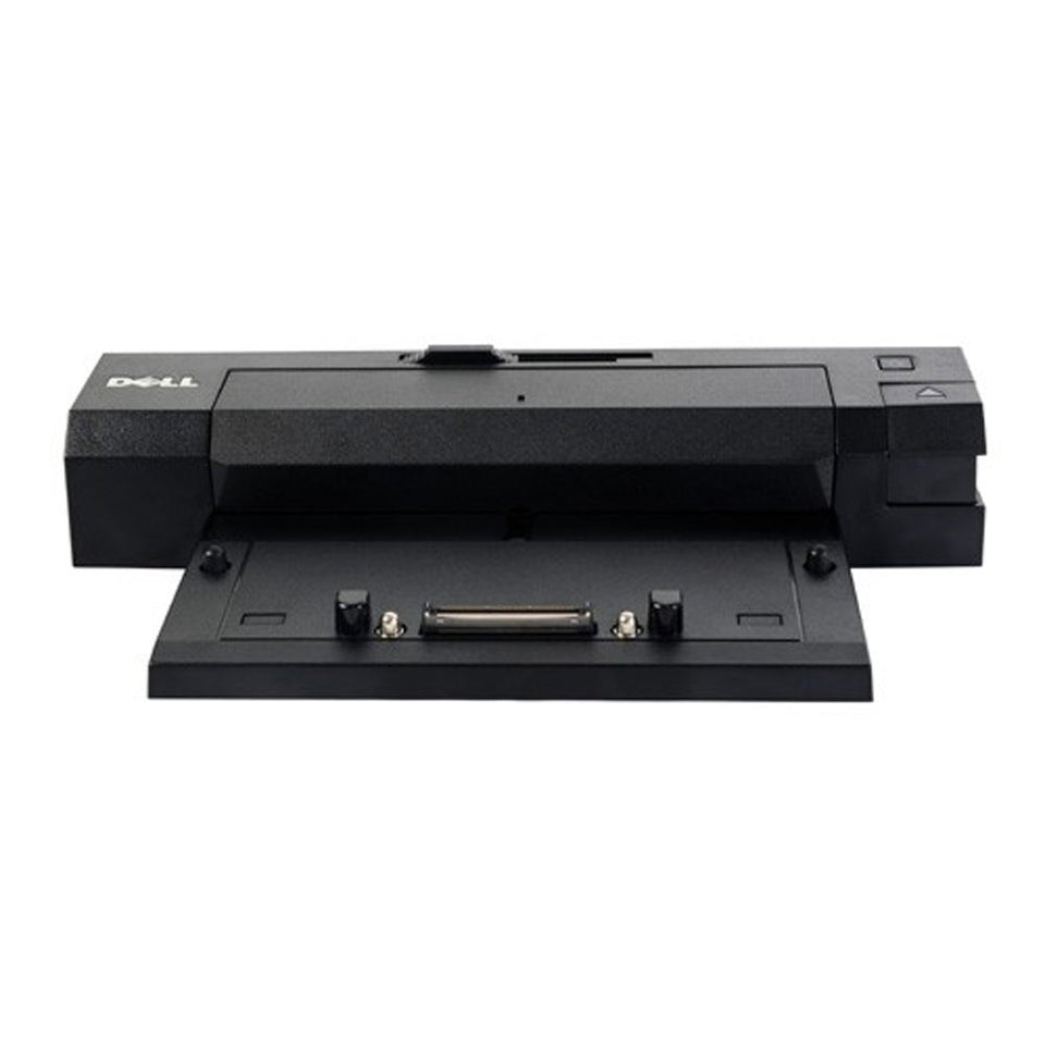 Dell e-port plus front view showing ports and easy desktop access