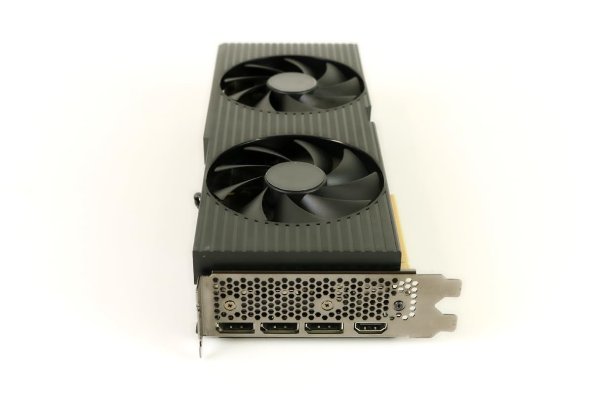Dell RTX 3080 side view highlighting robust build and PCIe interface