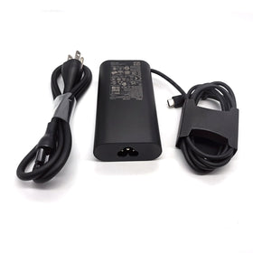 Dell GAN charger compact design emphasizes portability and storage.