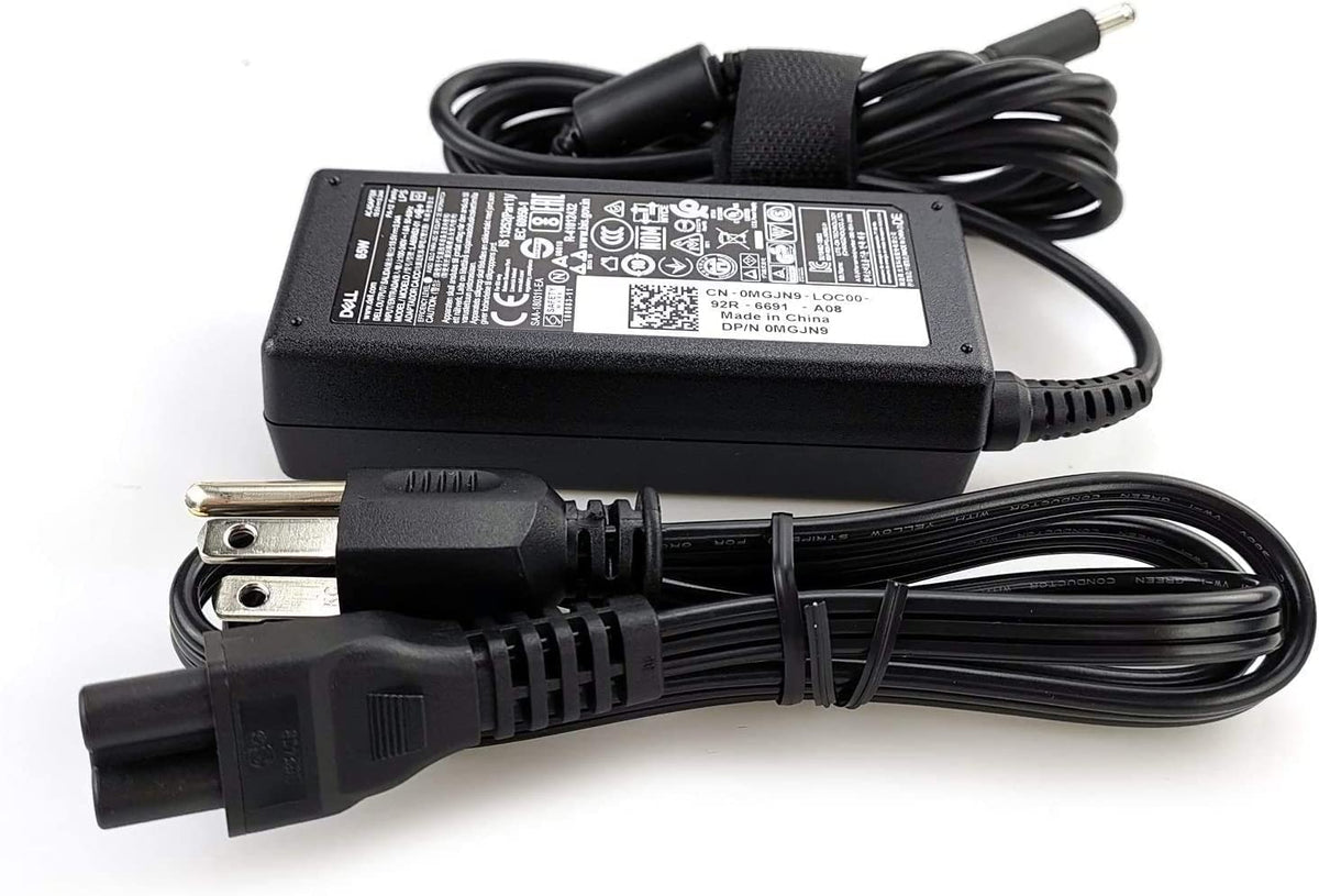Dell Genuine 45W adapter packaging shows official Dell accessory branding.