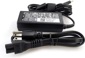 Dell Genuine 45W adapter packaging shows official Dell accessory branding.