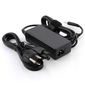 Dell Inspiron 65W power adapter in-use during travel or home office