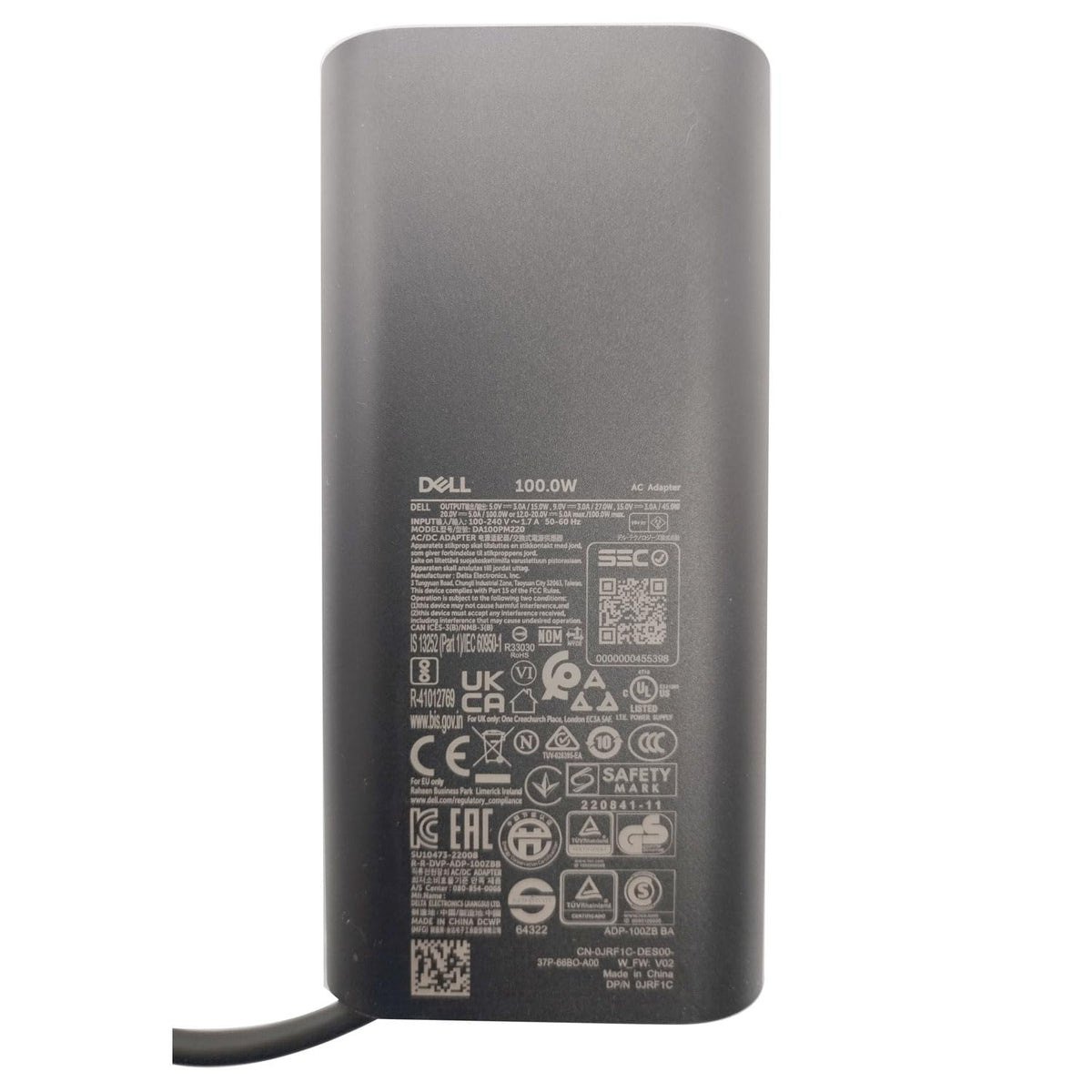 In-use with laptop, delivering versatile charging while on the go