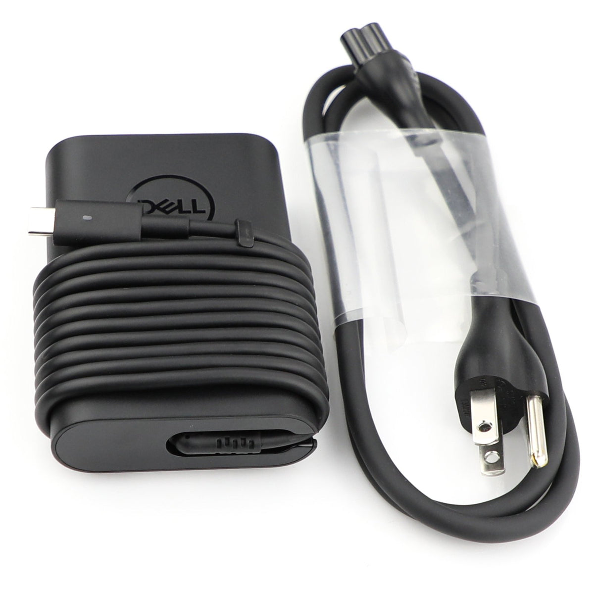 Dell New Genuine 65W USB-C adapter compatibility note with Latitude and XPS models