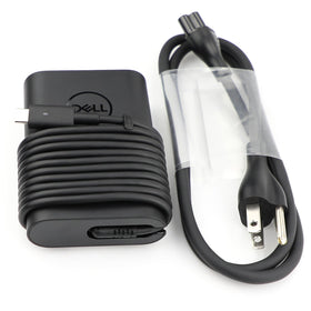 Dell New Genuine 65W USB-C adapter compatibility note with Latitude and XPS models