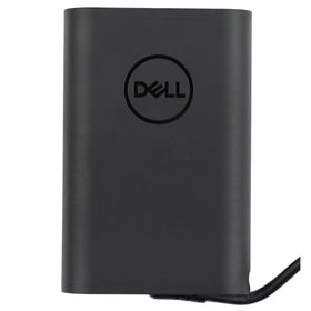 Dell New Genuine 65W USB-C adapter side view with cable ready for quick charging