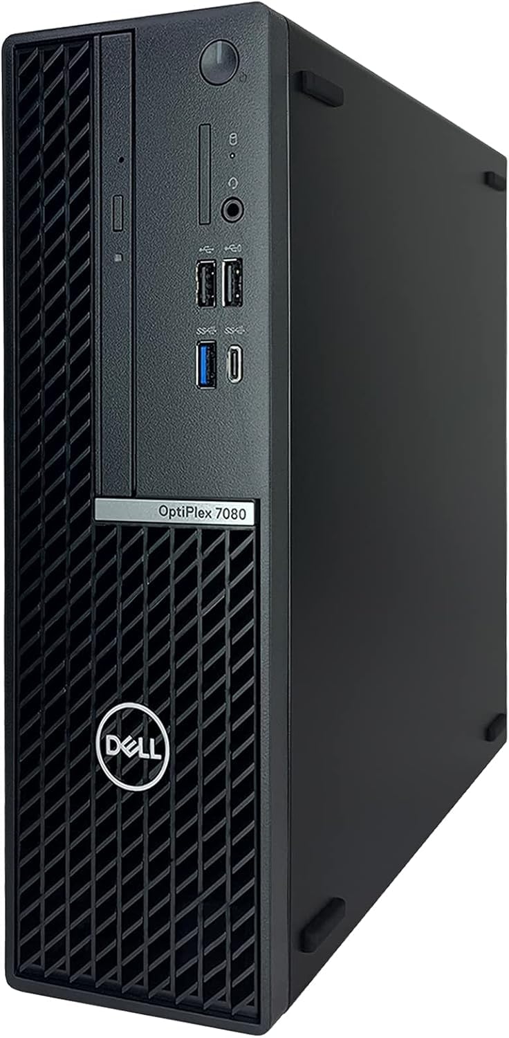 Dell Optiplex 7080 SFF Windows 11 Pro logo on the desktop setup